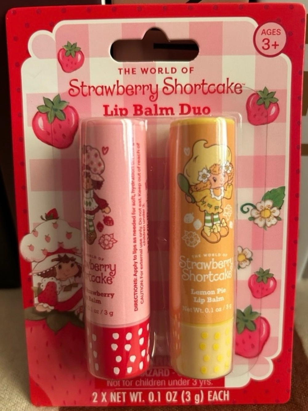 💎 NEW 💎 Strawberry Shortcake Lip Balm Duo 💎